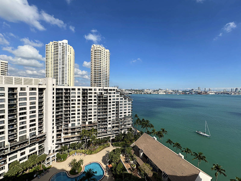 Brickell Key One Condo - Sample Views